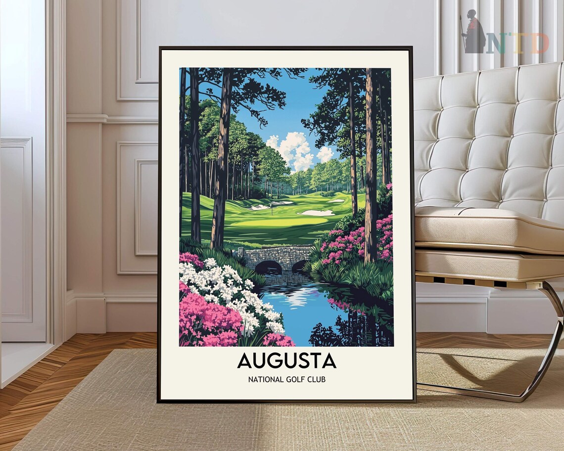 Augusta National Golf Club Amen Corner Art Print