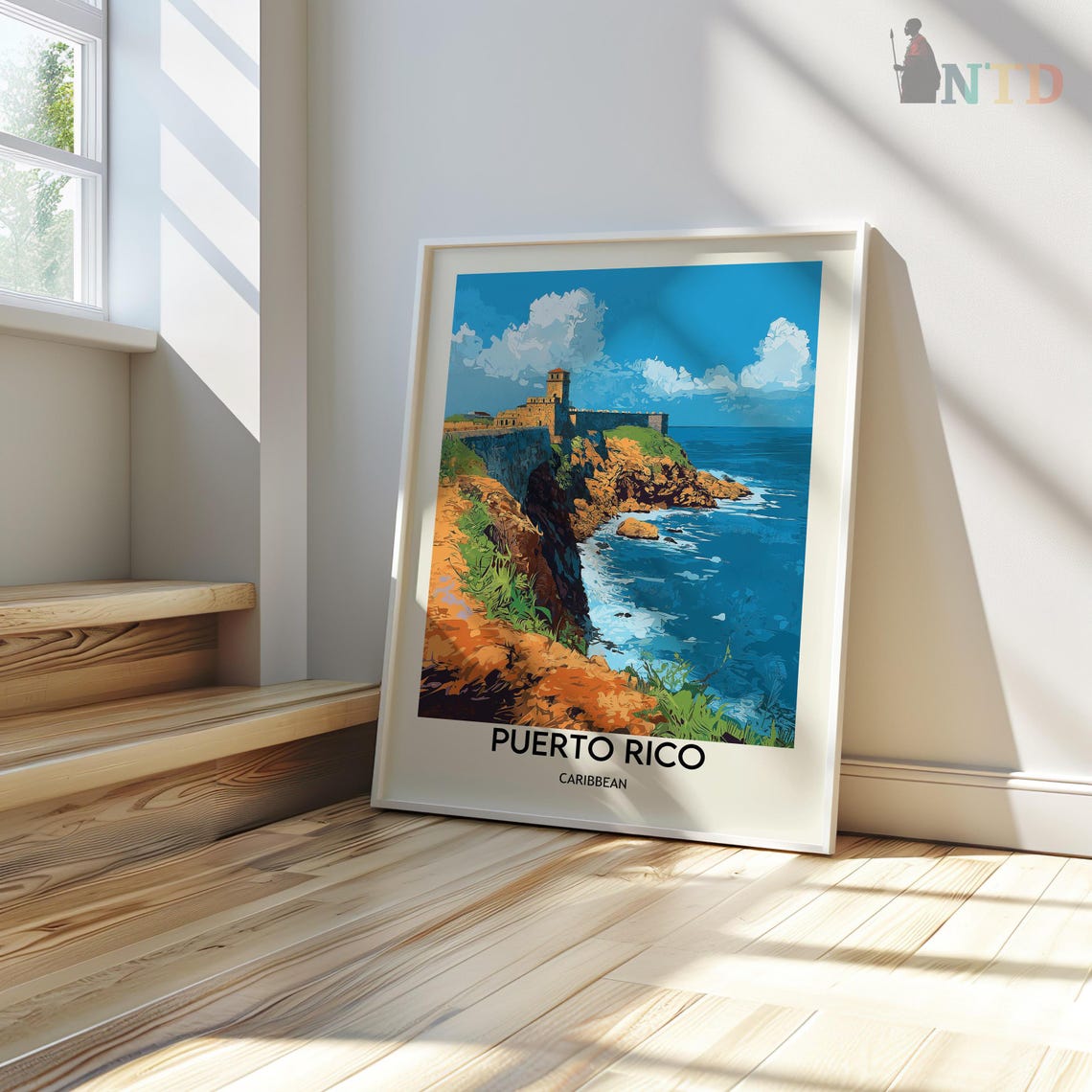 Puerto Rico Print Puerto Rico Wall Art Puerto Rico Poster Puerto Rico Photo Puerto Rico Poster Print San Juan Puerto Rico Poster - Image 3