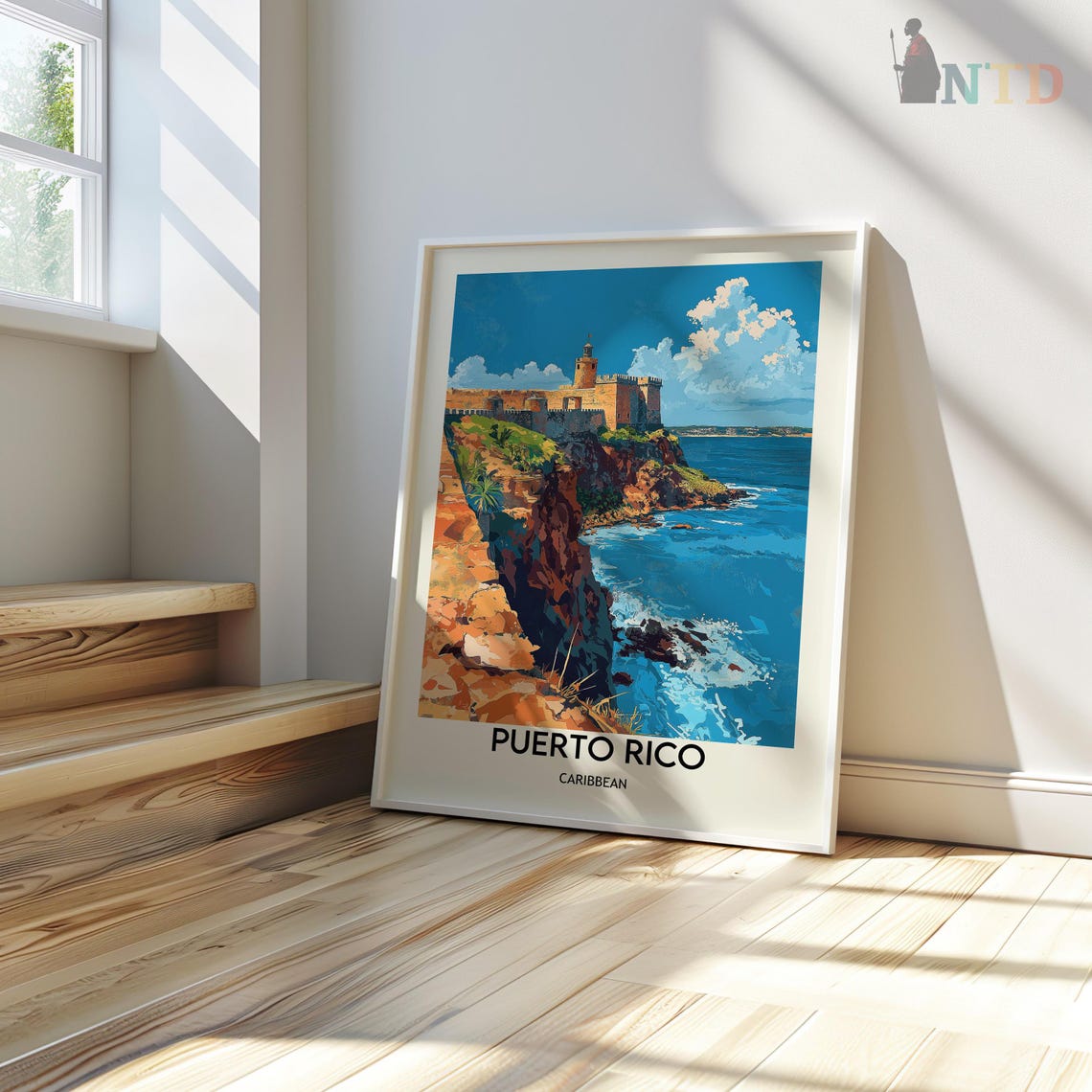 Puerto Rico Print Puerto Rico Wall Art Puerto Rico Poster Puerto Rico Photo Puerto Rico Poster Print San Juan Puerto Rico Poster - Image 3