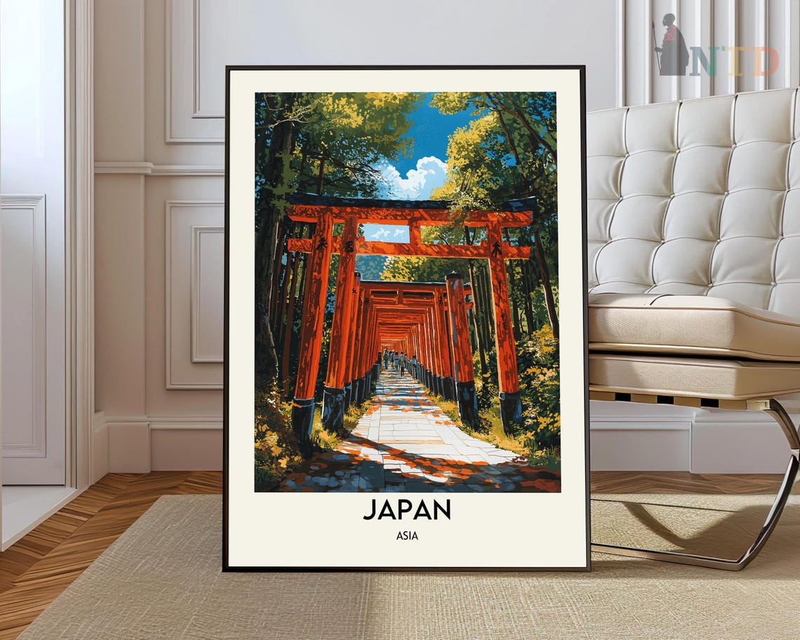 Japan Print Japan Wall Art Japan Poster Japan Photo Japan Poster Print Japan Travel Poster Japan Tokyo Kyoto Osaka Yokohama City