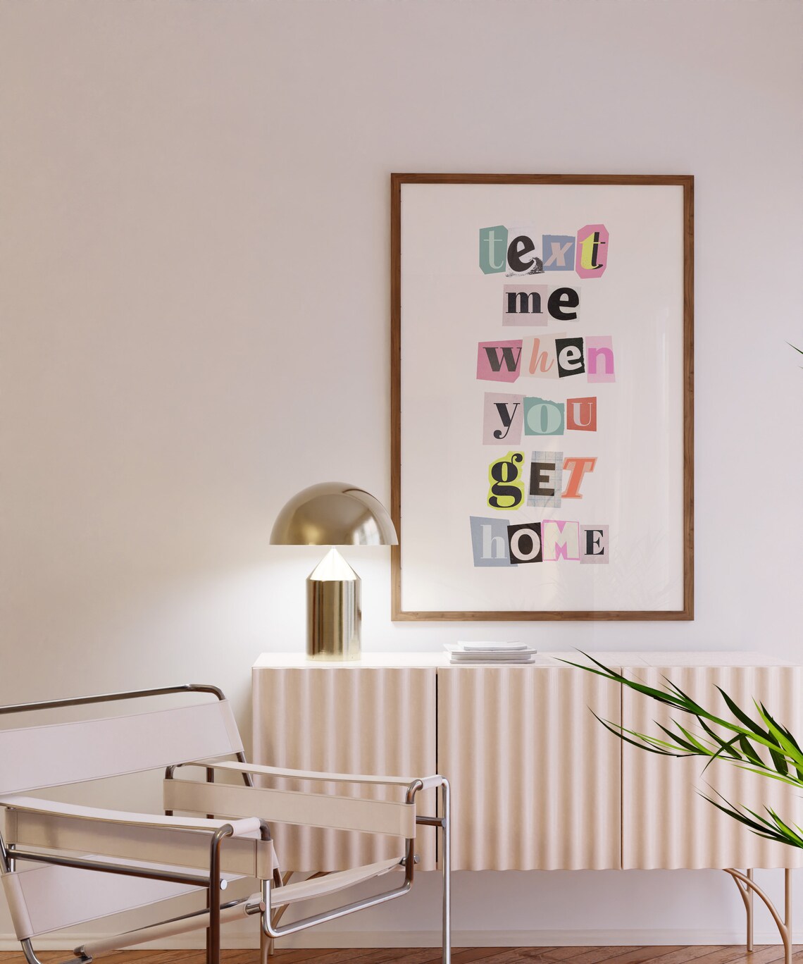 Retro Typography Poster, Burn Book Text Print - Image 3