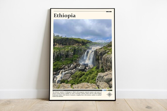 Ethiopia Print Ethiopia Wall Art Ethiopia Poster Ethiopia Photo Ethiopia Poster Print East Africa Wall Decor