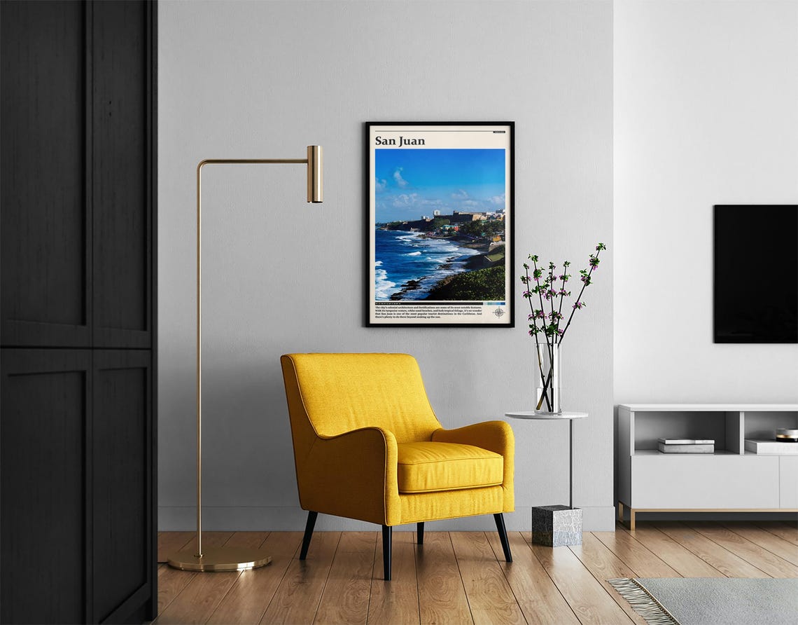 Travel Photography San Juan Print San Juan Wall Art San Juan Poster San Juan Photo San Juan Poster Print Puerto Rico San Juan - Image 2