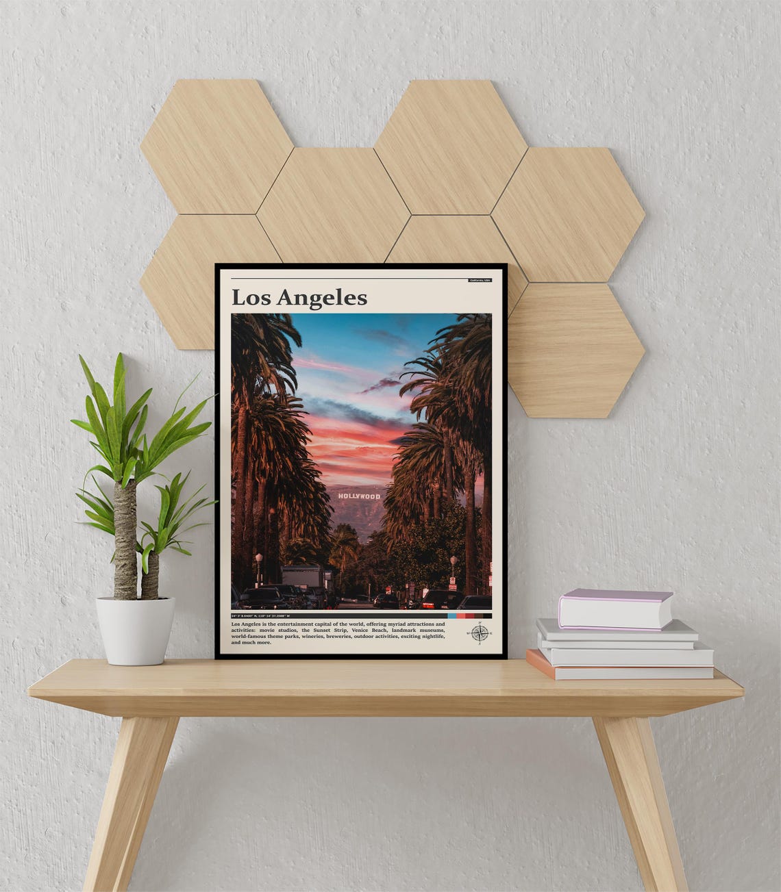 Travel Photography Los Angeles Print Los Angeles Wall Art Los Angeles Poster Los Angeles Photo Los Angeles California Wall Decor - Image 3