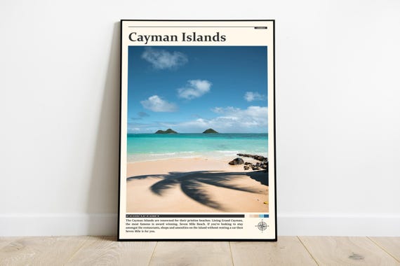 Travel Photography Cayman Islands Print Cayman Islands Wall Art Cayman Islands Poster Cayman Islands Photo Caribbean Wall Decor