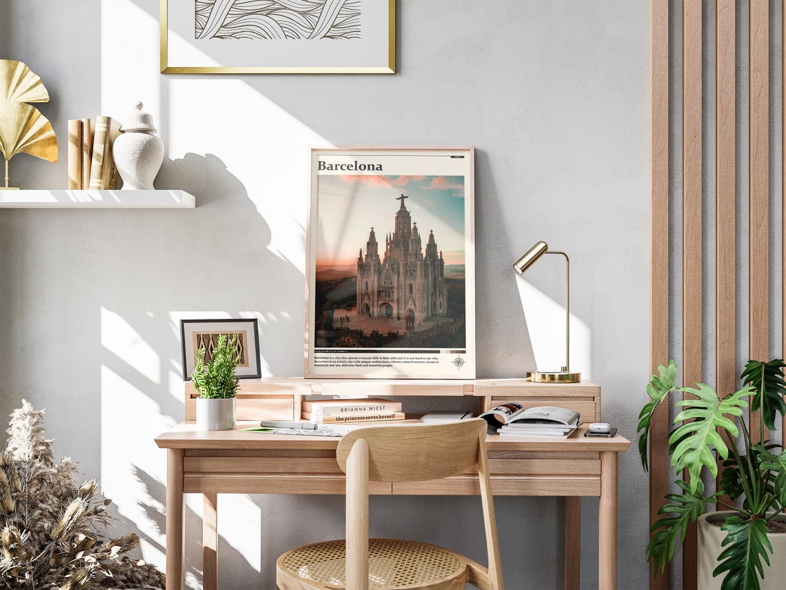 Travel Photography Barcelona Print Barcelona Wall Art Barcelona Poster Barcelona Photo Barcelona Poster Print Spain Barcelona - Image 4