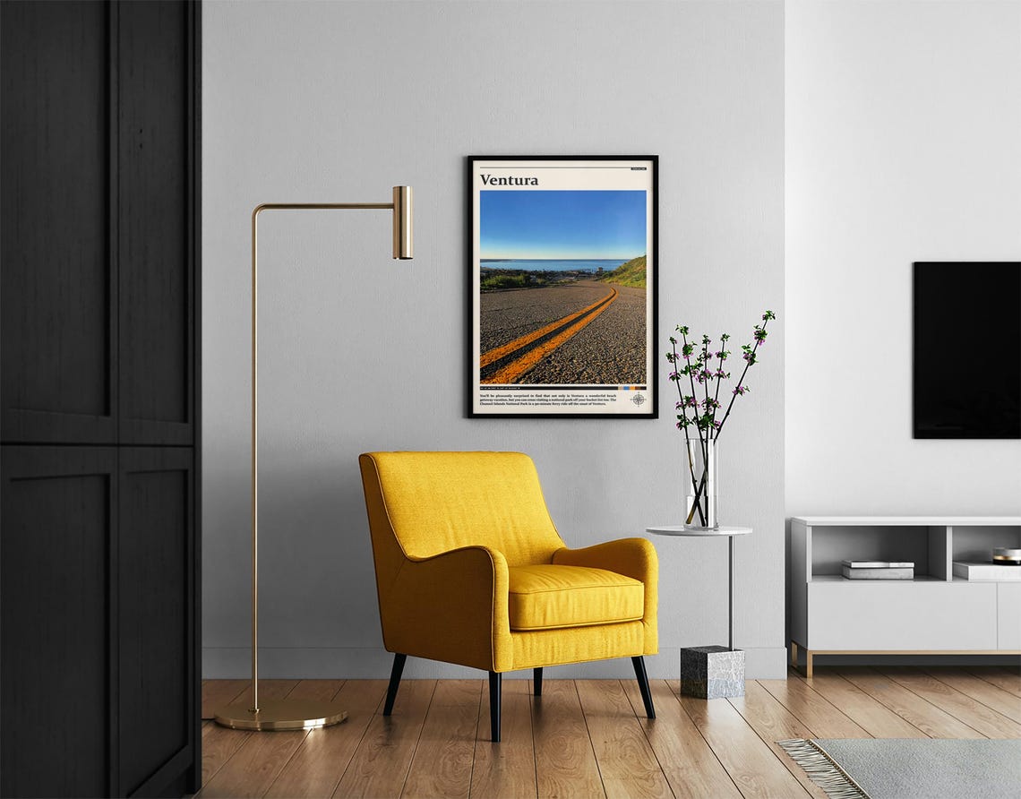 Travel Photography Ventura Print Ventura Wall Art Ventura Poster Ventura Photo Ventura Poster Print California Wall Decor - Image 2