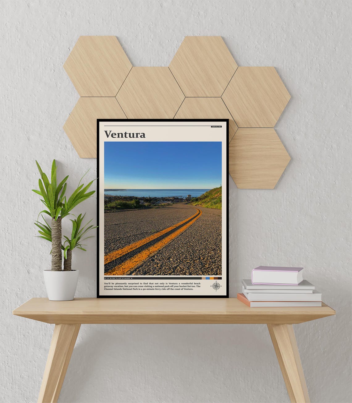 Travel Photography Ventura Print Ventura Wall Art Ventura Poster Ventura Photo Ventura Poster Print California Wall Decor - Image 3