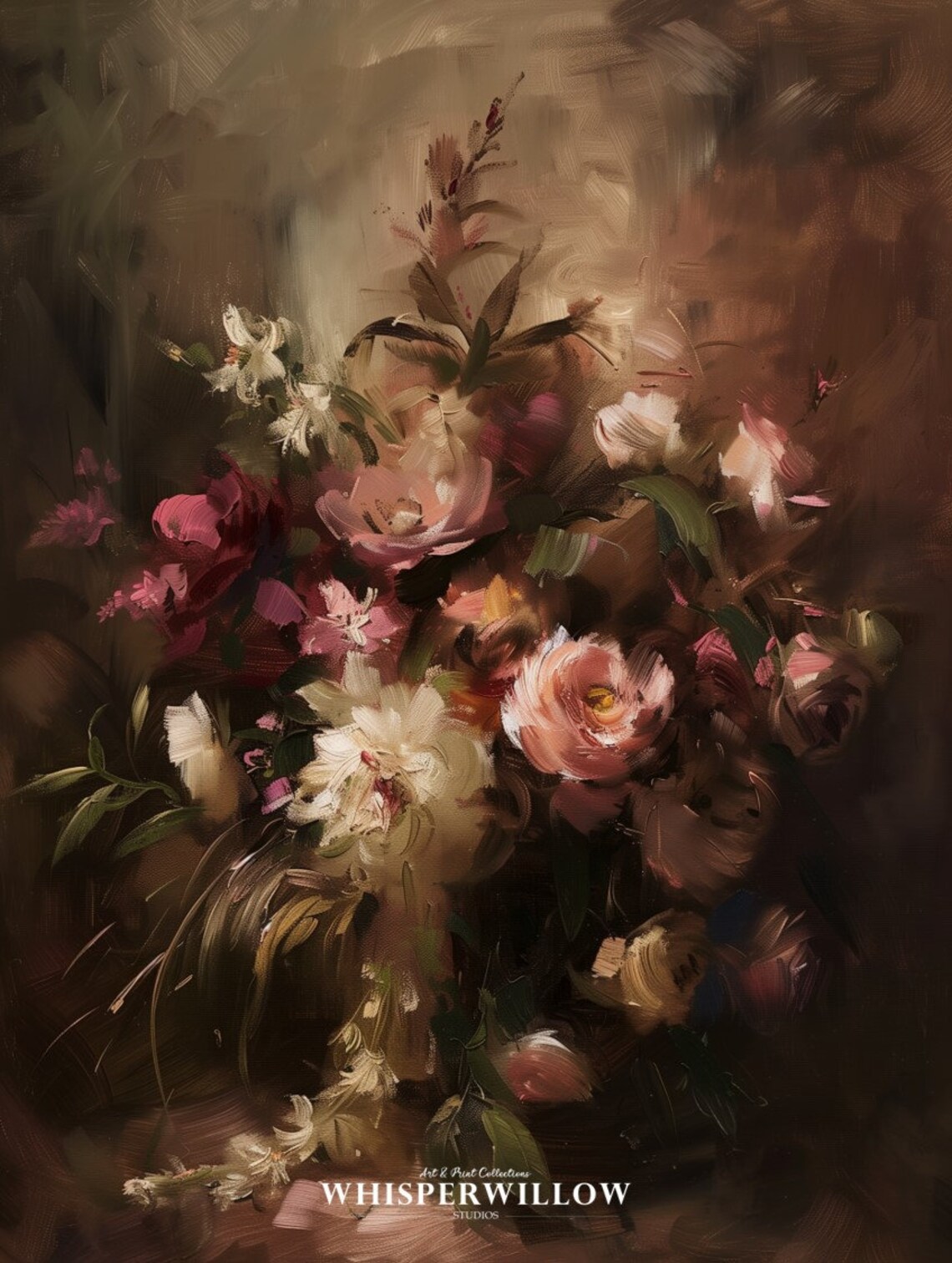 Vintage Botanical Floral Still Life Art Print - Image 6
