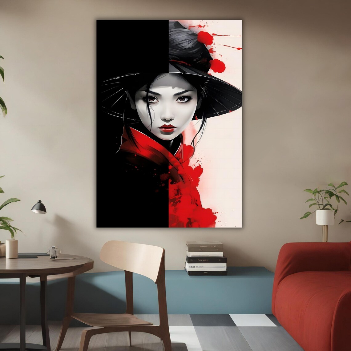 Ethnic Women Art Print, Gift for Her - Image 3