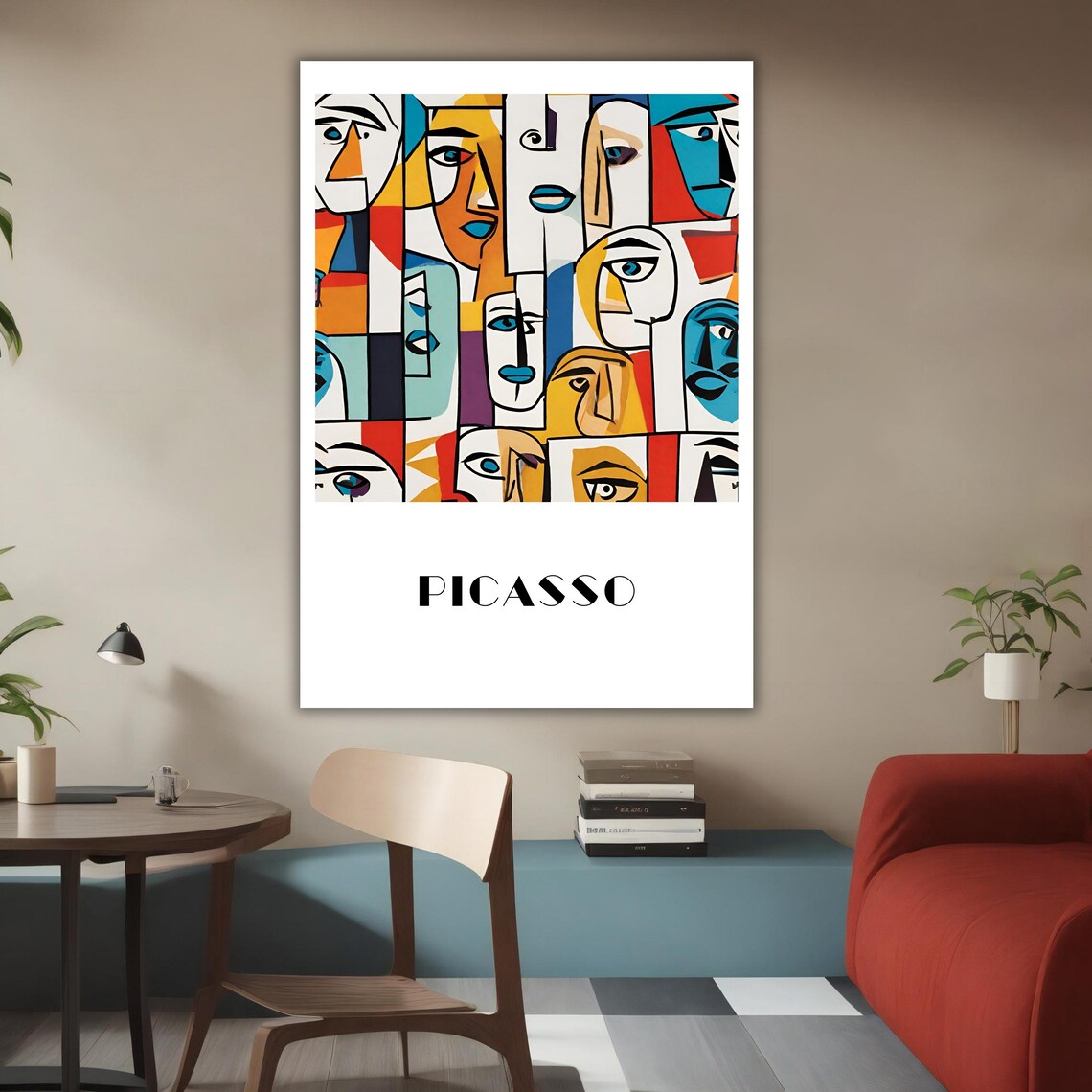 Pablo Picasso Artwork, Modern Abstract Art Gift - Image 4