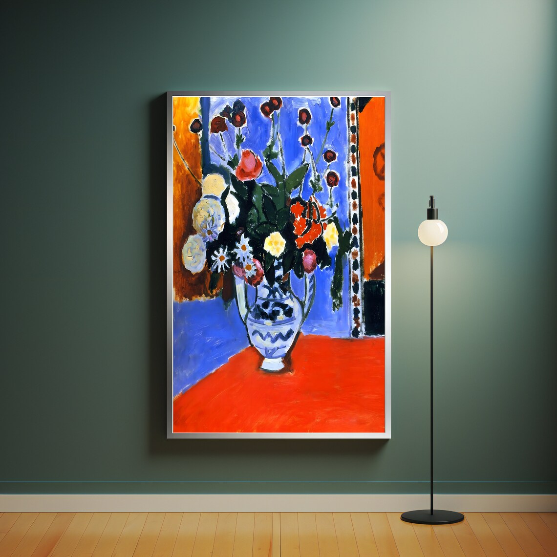 Henri Matisse Flowers in a Vase Fauvist Bouquet Still Life Art Poster - Image 3