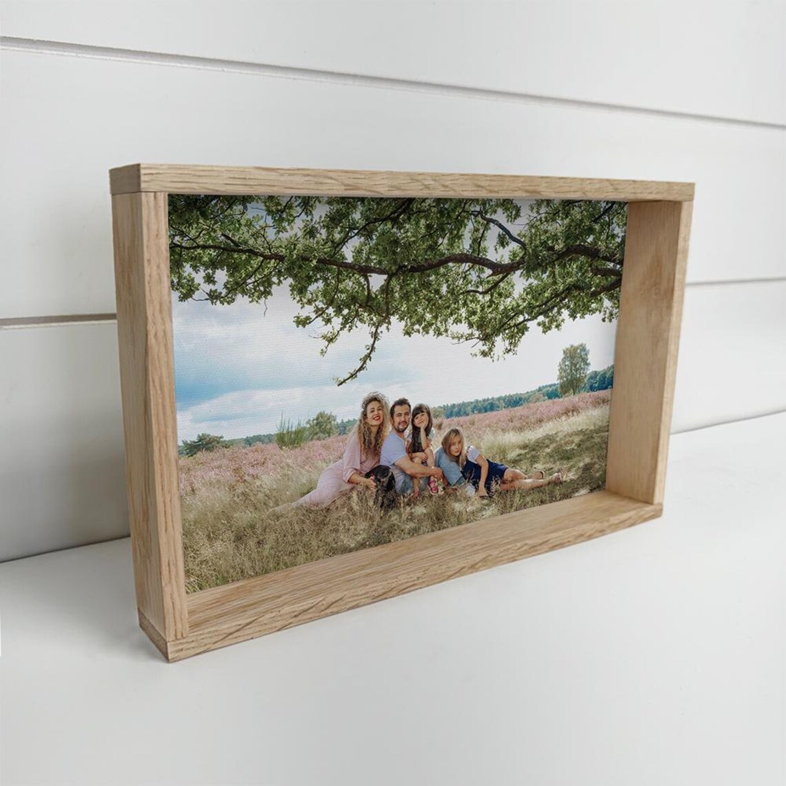 Personalized Family Table Shelf Decor Art Print
