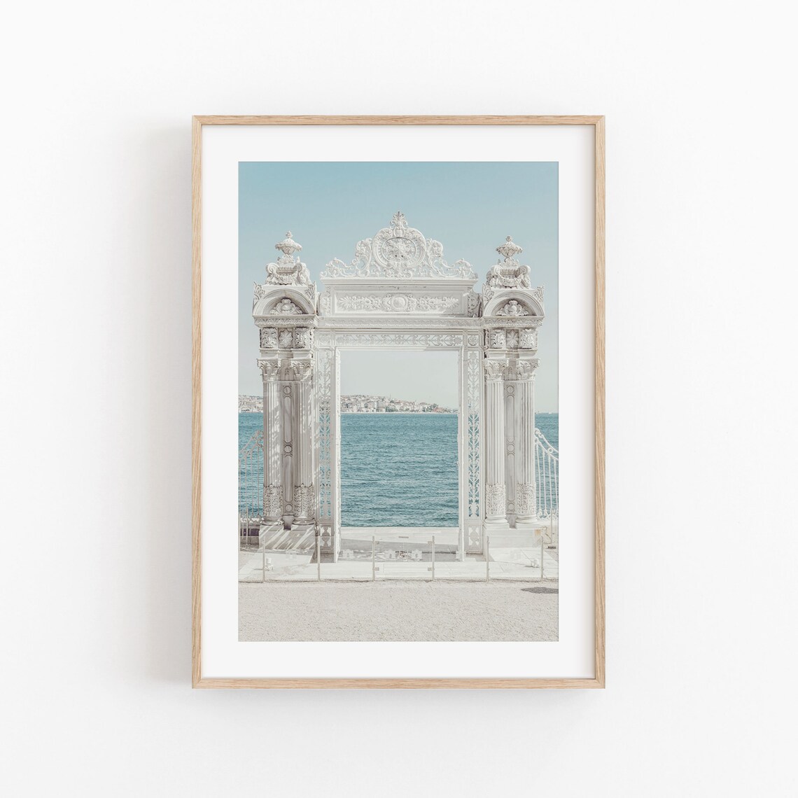 Istanbul Modern Minimalist Travel Poster, Turkey
