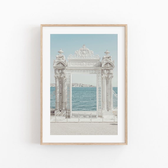 Istanbul Modern Minimalist Travel Poster, Turkey