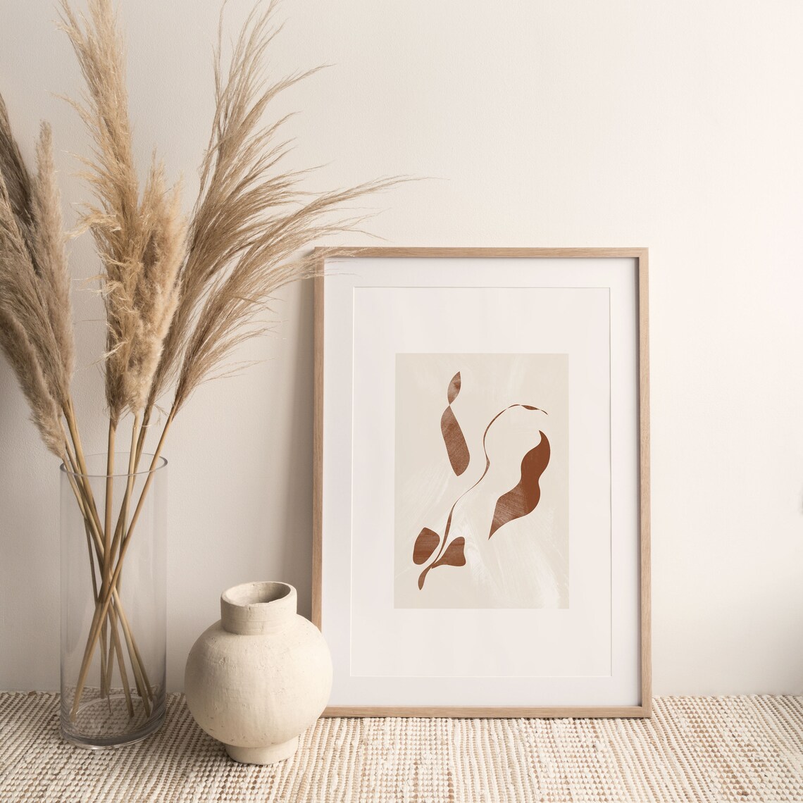 Boho Geometric Line Art Print, Scandinavian Style - Image 3