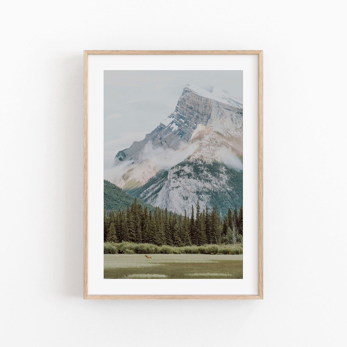 Yosemite National Park Modern Minimalist Art Print