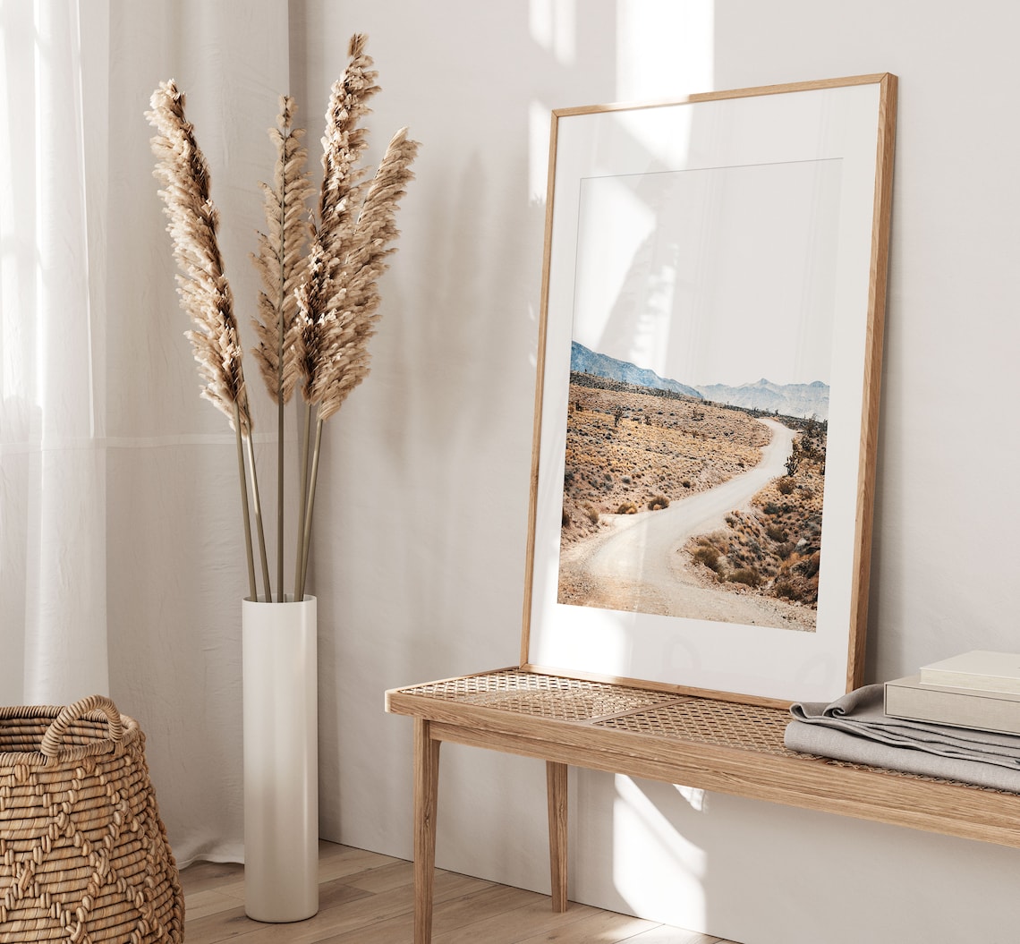 Nature Art Print, Modern Minimalist Poster - Image 3