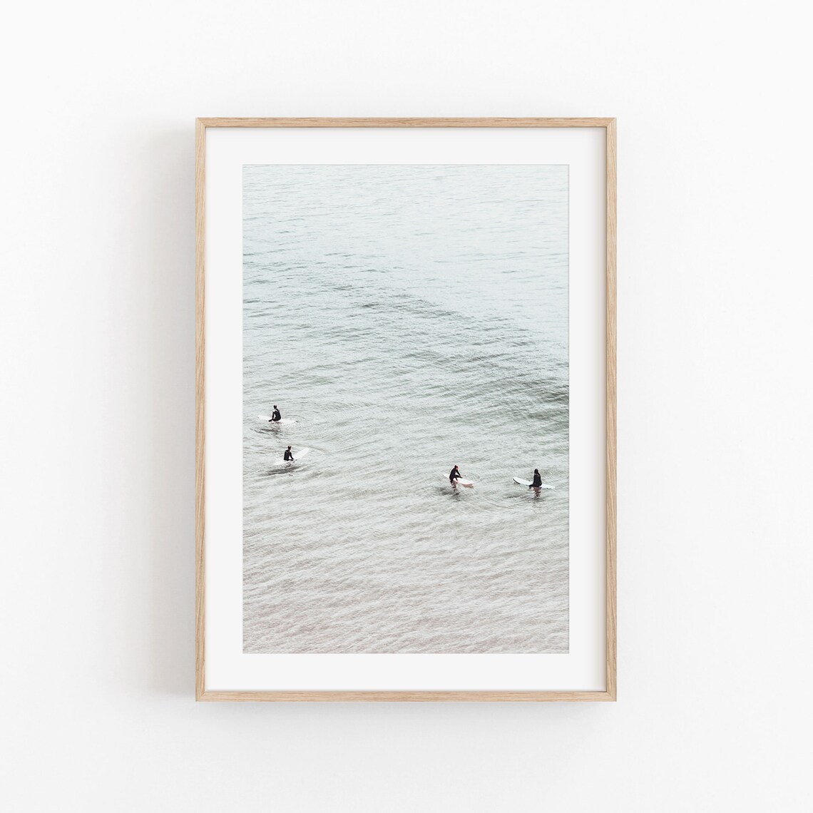 Surfing Print, Coastal Beach Travel Poster - Image 3