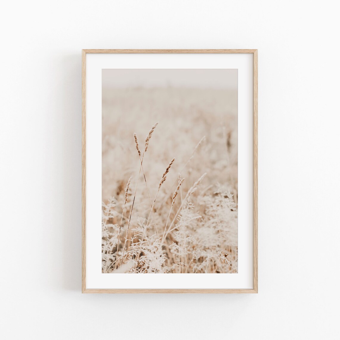 Grass Art Print, Farmhouse Botanical Wall Art