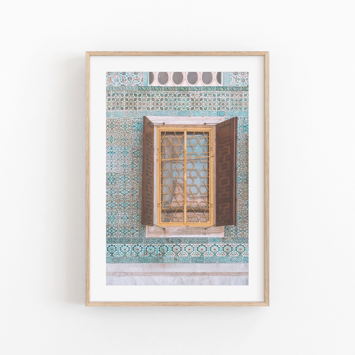 Window Print, Modern Minimalist Travel Poster