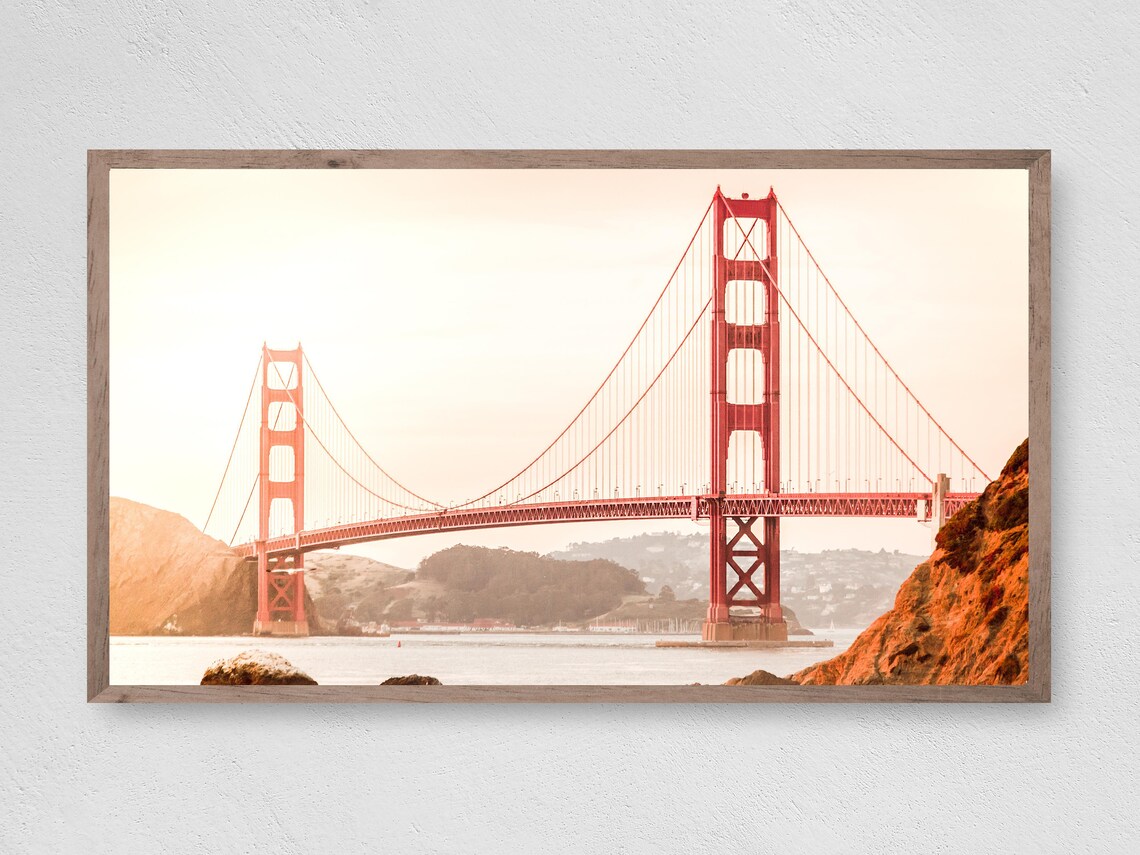 Golden Gate Bridge San Francisco Travel Poster