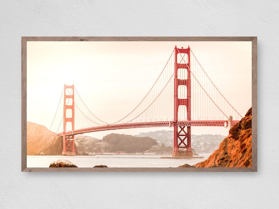 Golden Gate Bridge San Francisco Travel Poster