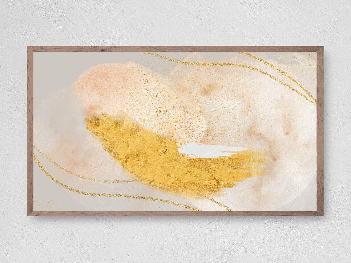 Shinning Bliss Abstract Modern Art Print