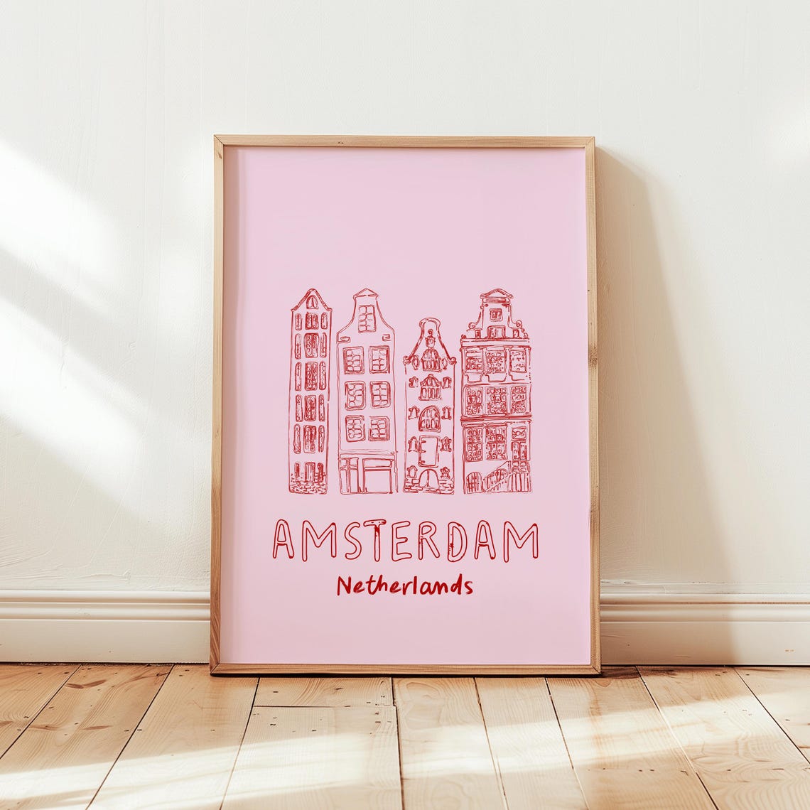 Amsterdam Line - Minimalist Travel Poster - Image 5