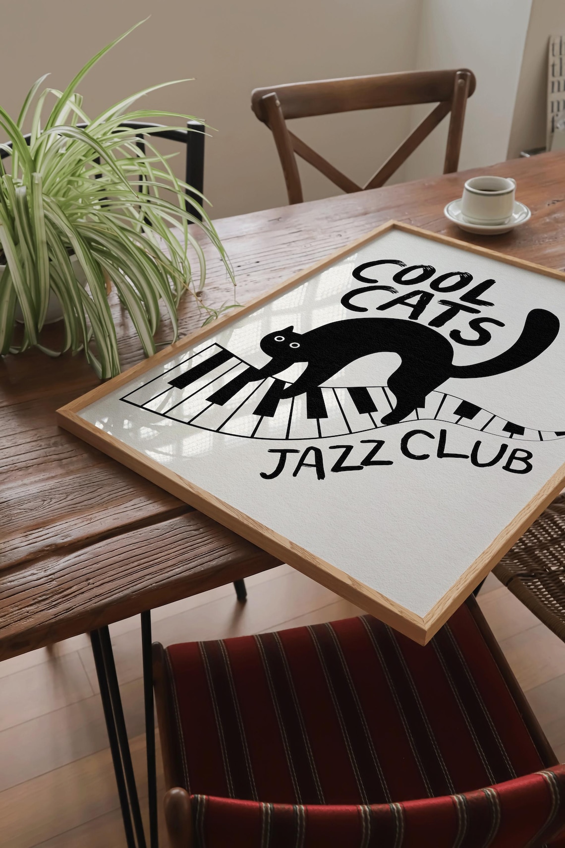 Cool Cats Jazz Club, Vintage Music Poster - Image 4