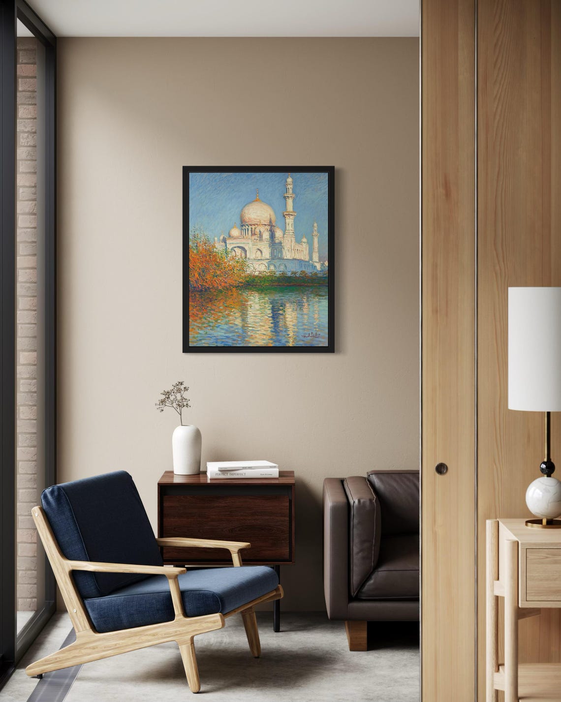 Saudi Arabia Countries Monet Art Print Wall Art Poster Original Paint Artwork Artwork Decor - Image 2