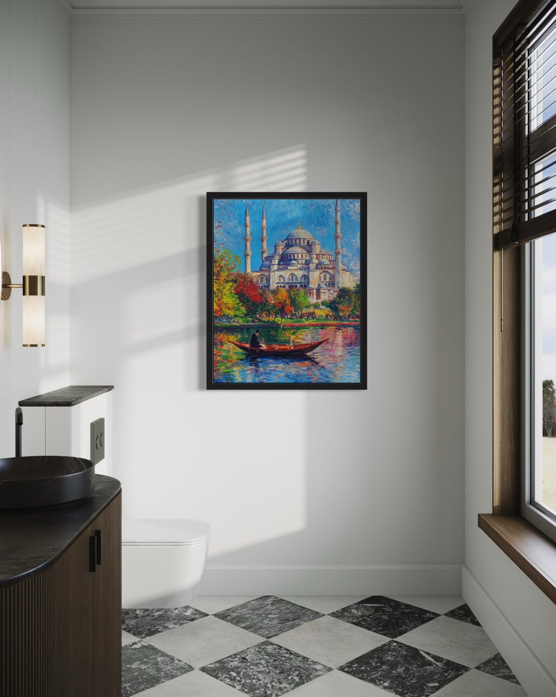 Turkey Countries Monet Art Print - Image 4
