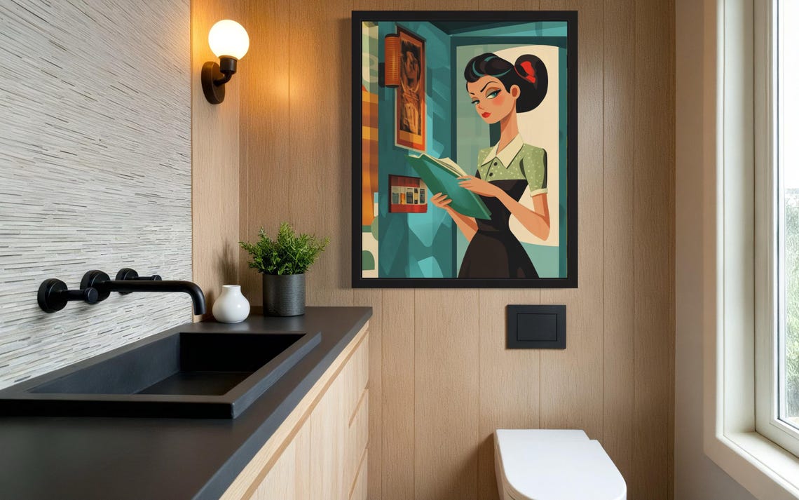 Secretary Pop Art, Original Artwork - Image 4