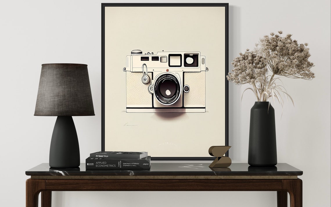 Camera Minimalist Art Print - Image 3
