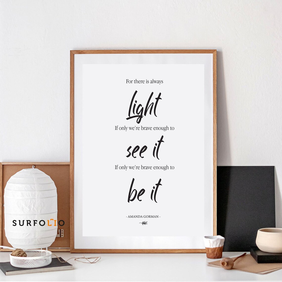 The Hill We Climb - Quote Print