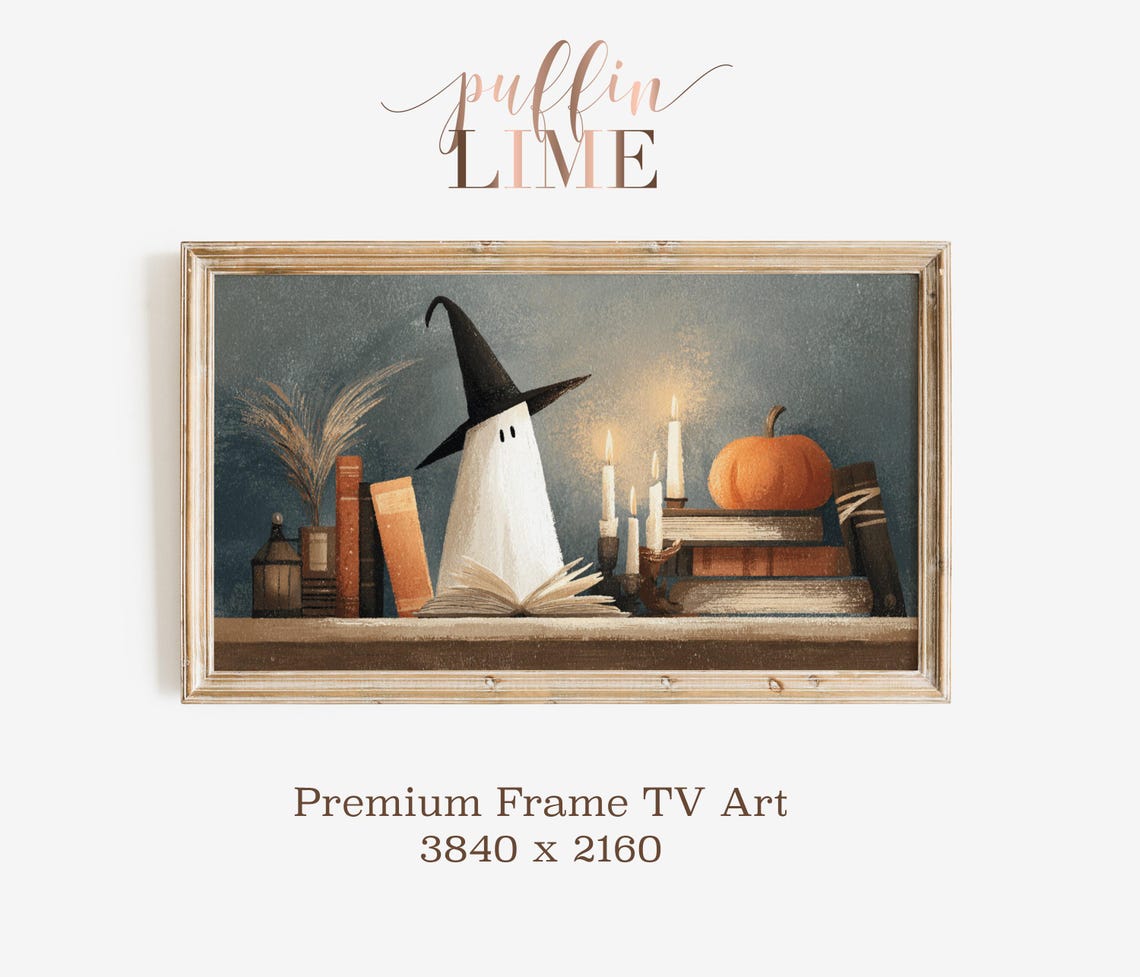 Samsung Frame Tv Art Spooky Halloween Free Bonus File Included