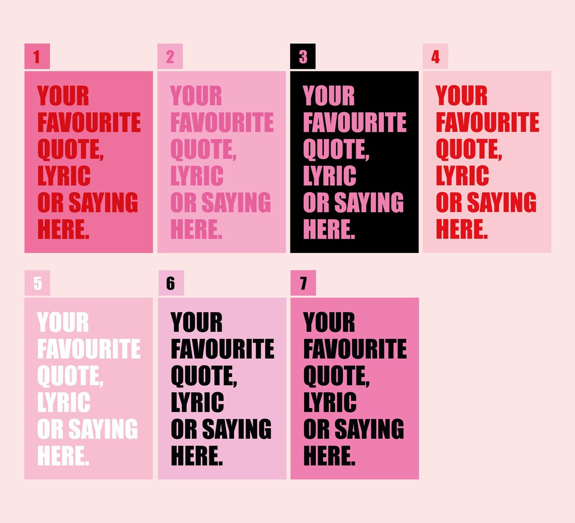 That Girl It Girl Pink Aesthetic Poster Print - Image 6
