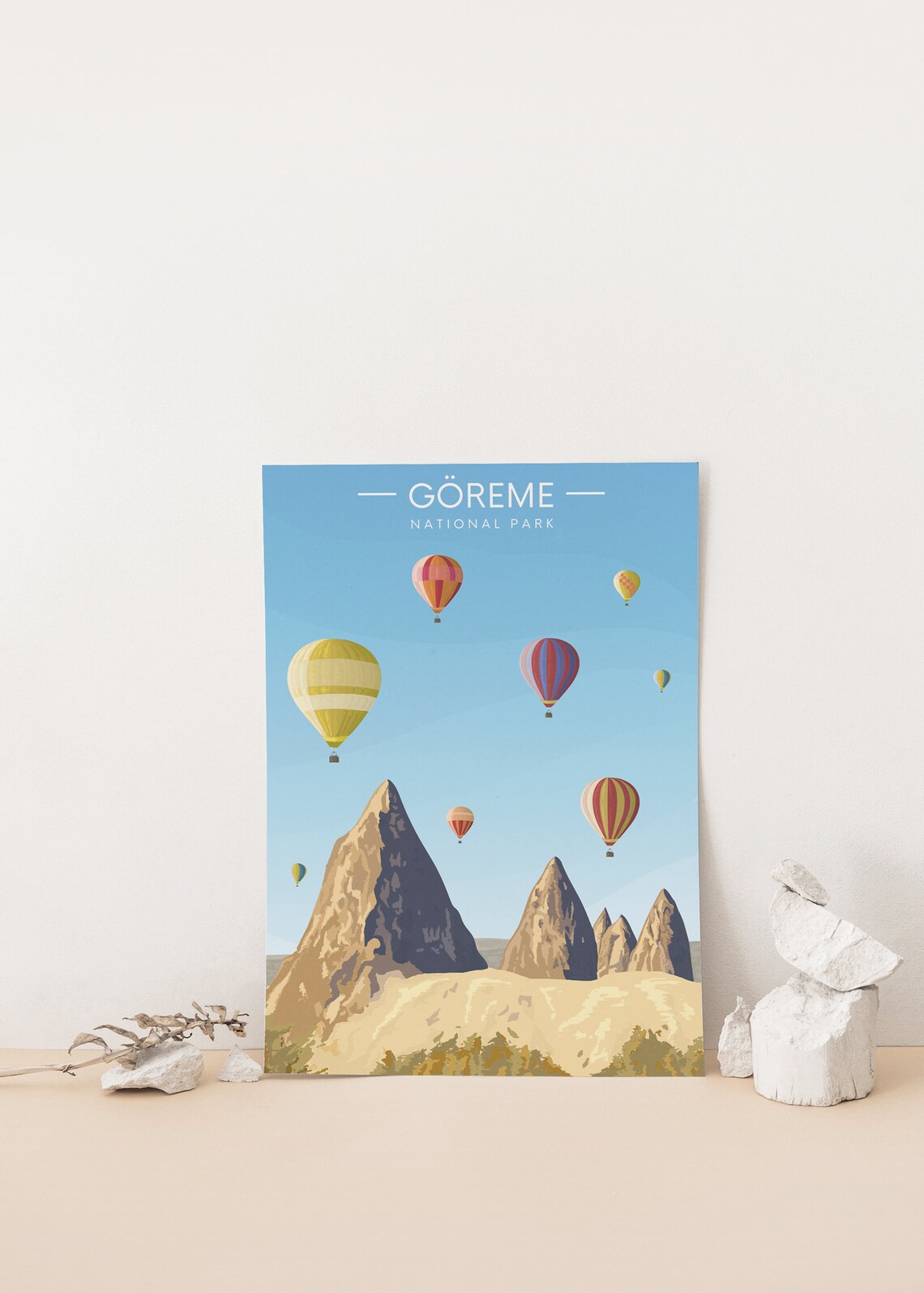 Goreme National Park Turkey Travel Poster - Image 4