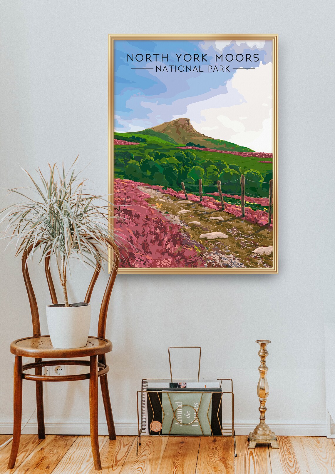North York Moors Vintage Travel Poster Print - Image 2