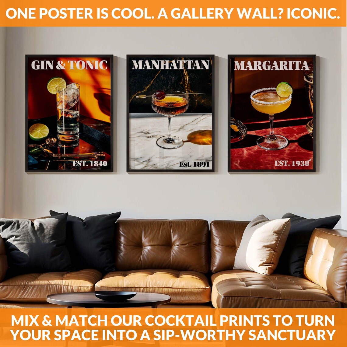 Vintage Margarita Drink, Bar Or Kitchen Poster - Image 2