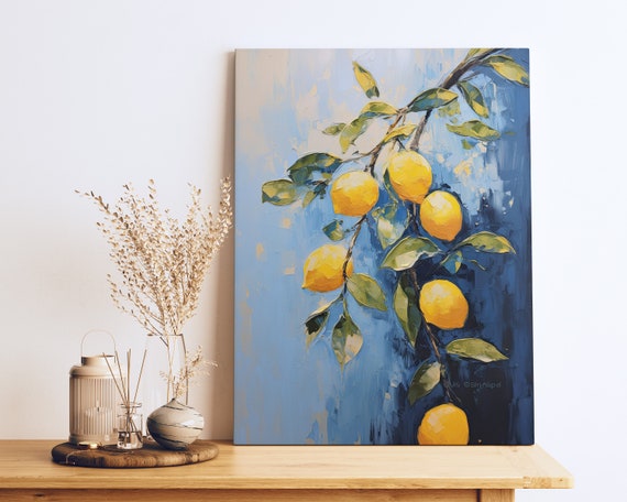Lemon Tree Fruit, Kitchen Decor, Art Print