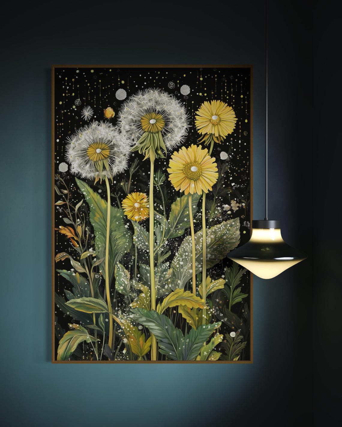 Vintage Dandelion - Modern Travel Poster - Image 2