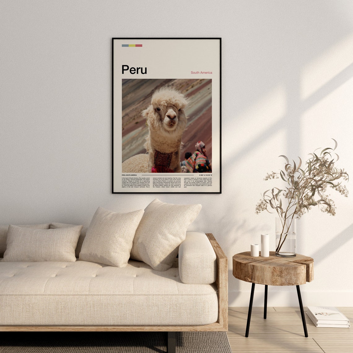 Peru Print Peru Poster Peru Wall Art Peru Art Print Peru Photo - Image 3