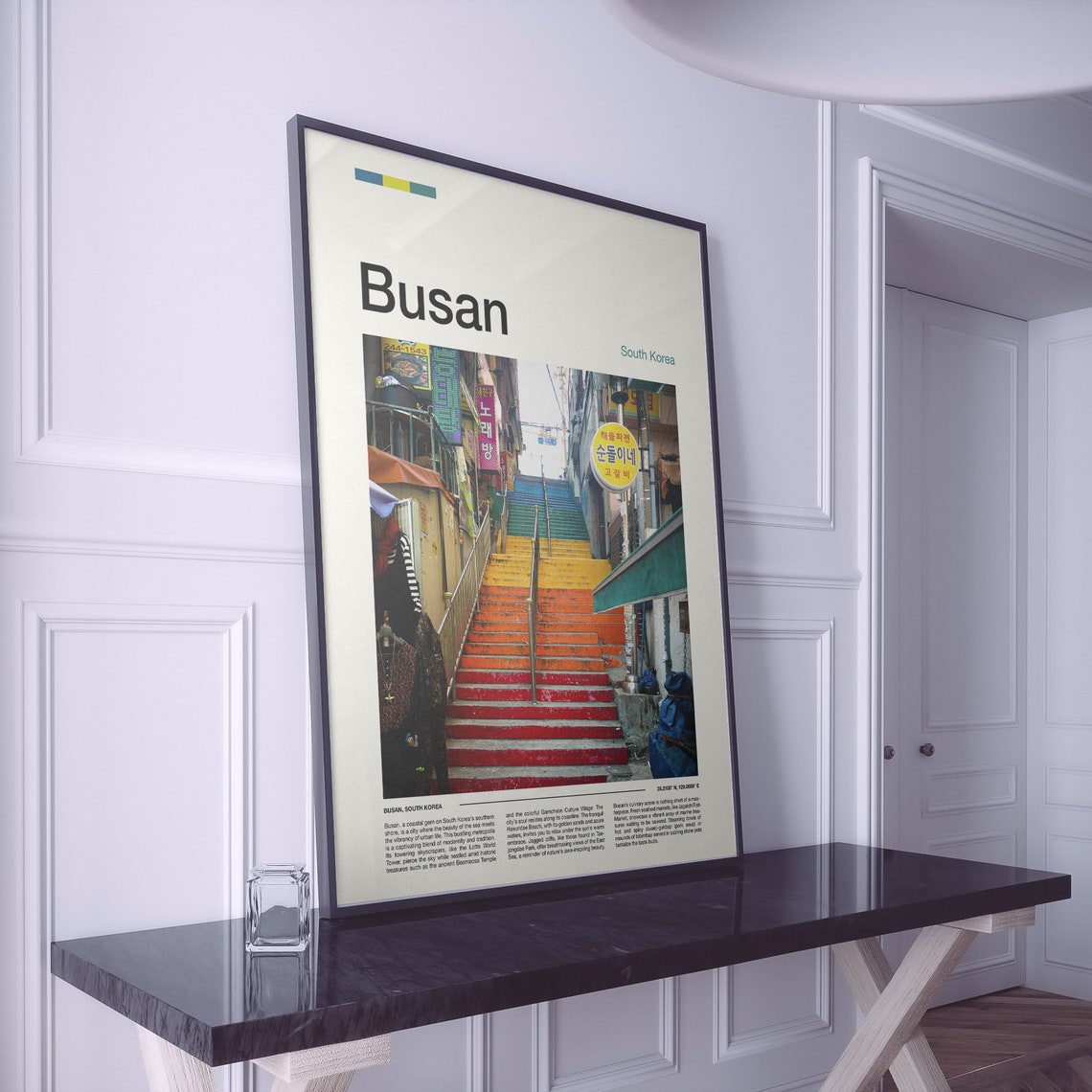 Busan Print Busan Poster Busan Wall Art South Korea Art Print Busan Photo Travel Poster Traveler Gifts Christmas Gifts - Image 2