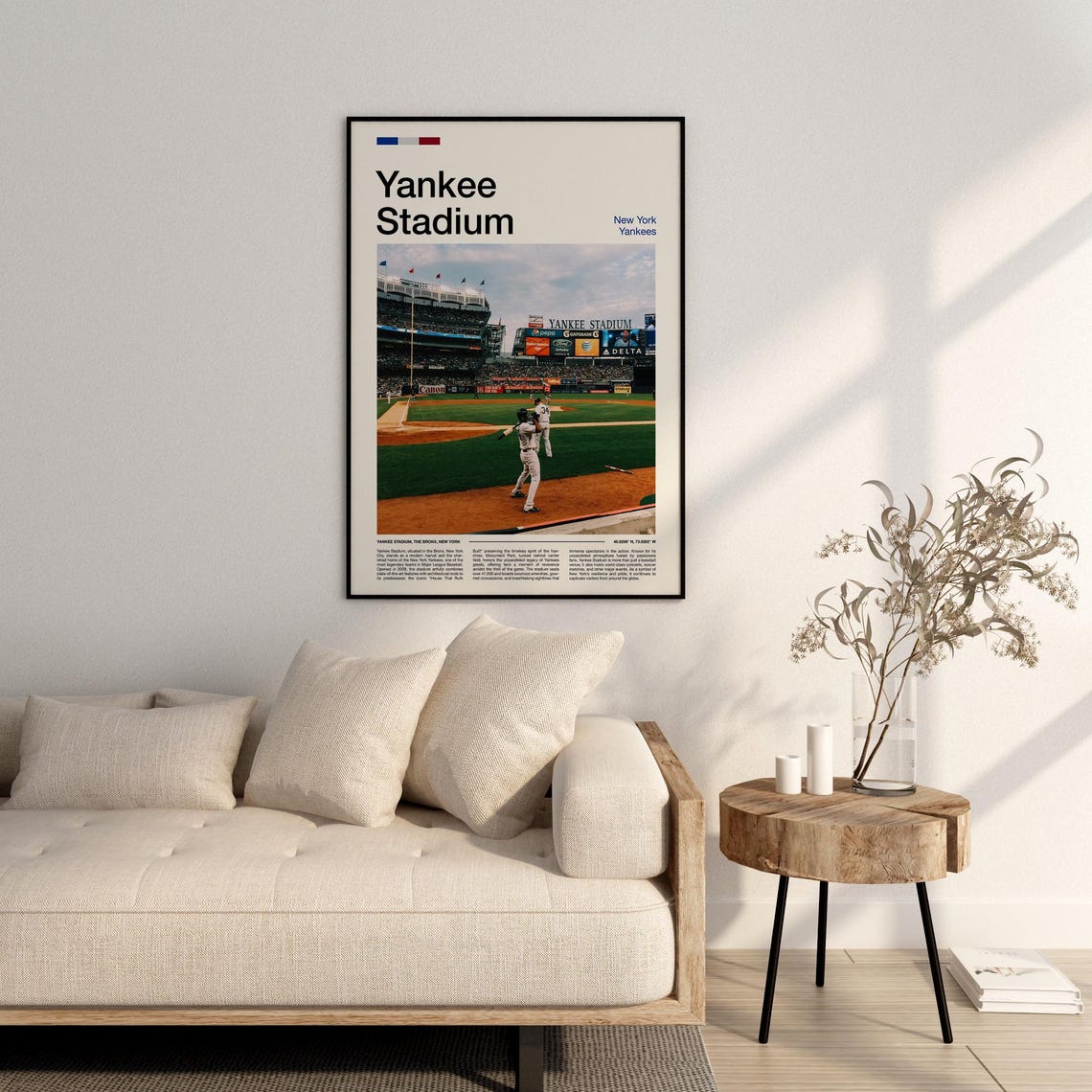 Yankee Stadium New York Yankees Batter At Bat Game Action Poster - Image 3