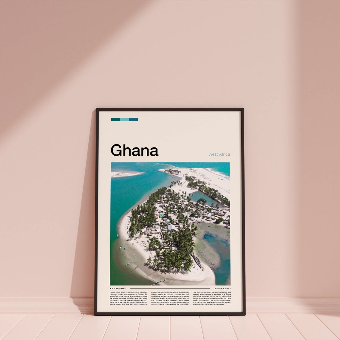 Ghana Print Ghana Poster Ghana Wall Art Ghana Art Print Ghana Photo Travel Poster Traveler Christmas Gift - Image 4