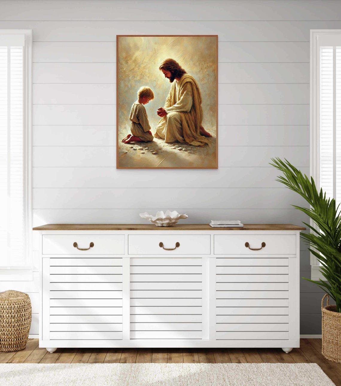 Jesus Prays For You Christian Painting Jesus With Boy Jesus Lds Painting Bible Art Jesus Painting Jesus Wall Art Jesus Art - Image 5