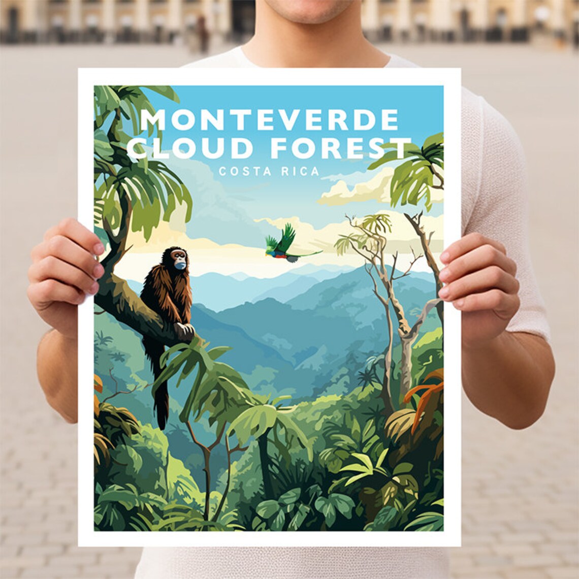 Monteverde Cloud Forest Costa Rica Wall Art Print