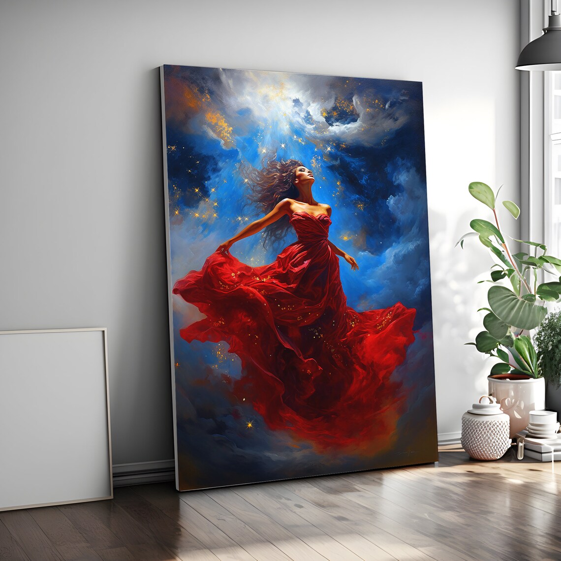 Resurrected Enchantress, Oil Painting Art Print