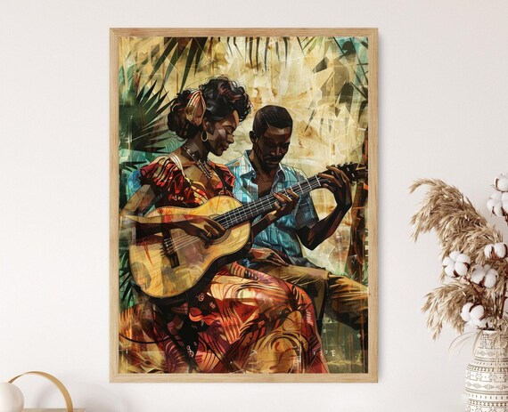 Afro Brazilian Culture Art Print, Cultural Heritage